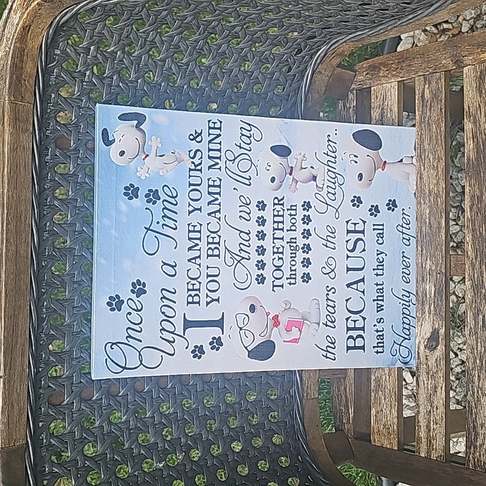 Snoopy wall art
